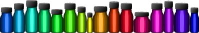 Aromatherapy bottles divider